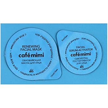 Mascarilla Facial Renovación 2 Etapas Piel Joven 15ml + 5ml - Café Mimi - Le Café de Beauté