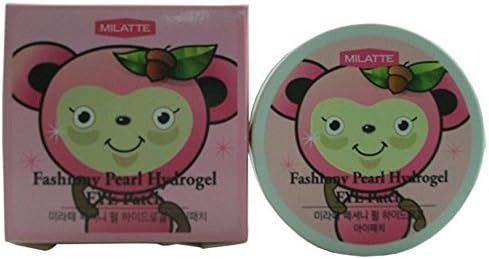 2 Pack MILATTE Pearl Hydrogel EYE Patch 60pcs Wrinkle Care, Moisture