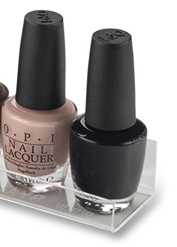 byAlegory Acrylic Wall Shelf Makeup Organizer 12 Inch Shelf | Mounting Hardware Included (5 Pack)