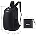 Gonex 28L Lightweight Packable Backpack Handy Travel Hiking Daypack(Black)
