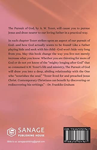 The Pursuit of God 1