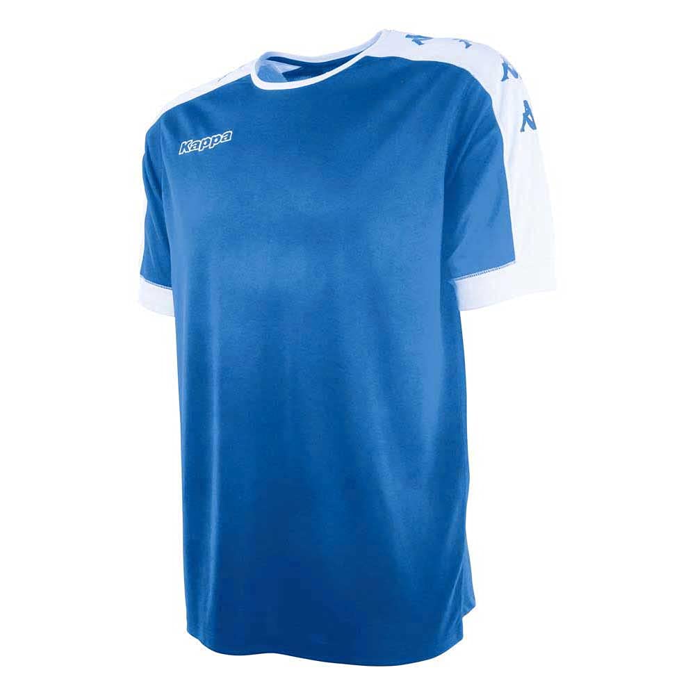 Kappa Tanis SS Football T-Shirt, Unisex Adult, unisex_adult, Football T-Shirt, 303MBH0_808-8Y, Royal Blue, 6Y/8Y