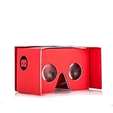 v2.0 I AM CARDBOARD® VR CARDBOARD KIT - Inspired by Google Cardboard v2 (Red)