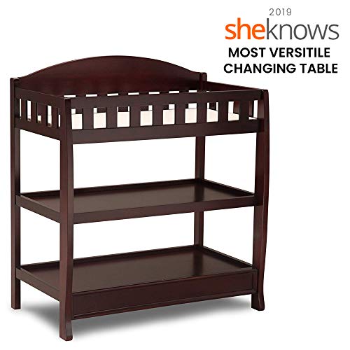 bookshelf changing table combo