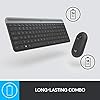 Logitech-MK470-Slim-Wireless-Keyboard-Mouse-Combo-for-Windows-24GHz-Unifying-USB-Receiver-Low-Profile-Whisper-Quiet-Long-Battery-Life-Optical-Mouse-PCLaptop-QWERTY-UK-Layout-Black Logitech MK470 Slim Wireless Keyboard & Mouse Combo for Windows, 2.4GHz Unifying USB-Receiver, Low Profile, Whisper…