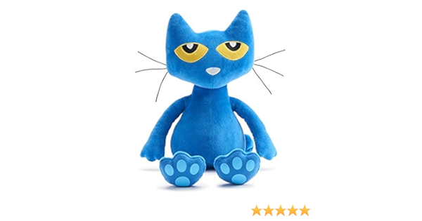blue cat plush