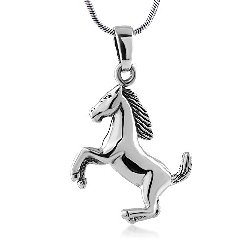925 Oxidized Sterling Silver Jumping 