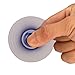 3D Figit Spinner Toy DolTech Aluminium alloy High Speed Table & Hand Spinner EDC Focus Toy Relieve Stress, Anxiety, ADHD, and Boredom (Blue)