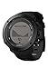 Suunto Ambit3 Vertical Black Digital Display Quartz Watch, Black Silicone Band, Round 50mm Case