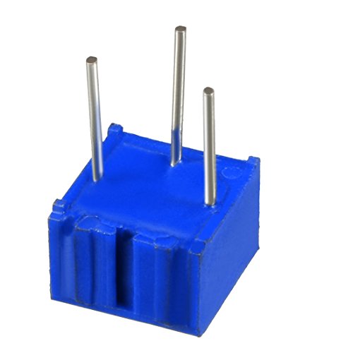 uxcell Resistors 10k Ohm Top Adjustment Horizontal Cermet Potentiometer 2 Pcs