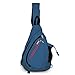 LC Prime Sling Bag Chest Pack Shoulder Unbalance Sack Fanny Gym Backpack Satchel Outdoor Rucksack Adjustable Shoulder Strap Exchange Shoulder for Travel Cycling Hiking Nylon Multi-Colored