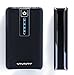 Viivant PB022-black Portable USB Charger 15000 mAh, High Capacity Dual USB External Battery Power Bank for Cell Phone and Tablet, Universal USB Connectivity (iPhone, iPad, Samsung, etc.) - Black