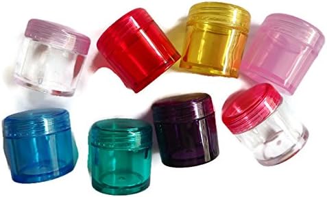 Multi Purpose Plastic Cans ( One set with 8 cans with 8 shades of color)