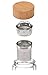 Zenfully Infused Tea Infuser, Glass Travel Tea Tumbler with Loose Leaf Tea Strainer, Portable Tea Cup with Stainless Steel Steeper, Ideal for Tea, Fruit and Essential Oils,!