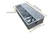 Brick Nation Stackable Storage Container - Lego Compatible Storage and Organizer Containers with Organization Dividers for Stackable Bricks, Blocks, Art Supplies & Other Small Toys