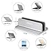 JARLINK Vertical Laptop Stand, Adjustable Laptop Holder Desktop Stand with Adjustable Dock Size (up to 17.3 inches) Compatible with All MacBook/Surface/Lenovo/Dell/Gaming Laptops (Silver)thumb 2