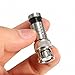 RG59 Compression BNC Connector,Coax Male Crimper Adapter Plug,75 Ohm Nickel Plated Coupler Extension Coaxial Siamese Cable with Copper Pin Fixed in Inside for CCTV Security Camera Antena System 20Pcs
