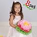 Paper Flowers Pink ! Pack of 8 Pieces Giant 15