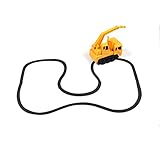 Magic Inductive Toy car[Follows Black Line] Magic Toy Car for Kids & Childre Toddler(Yellow Crane)