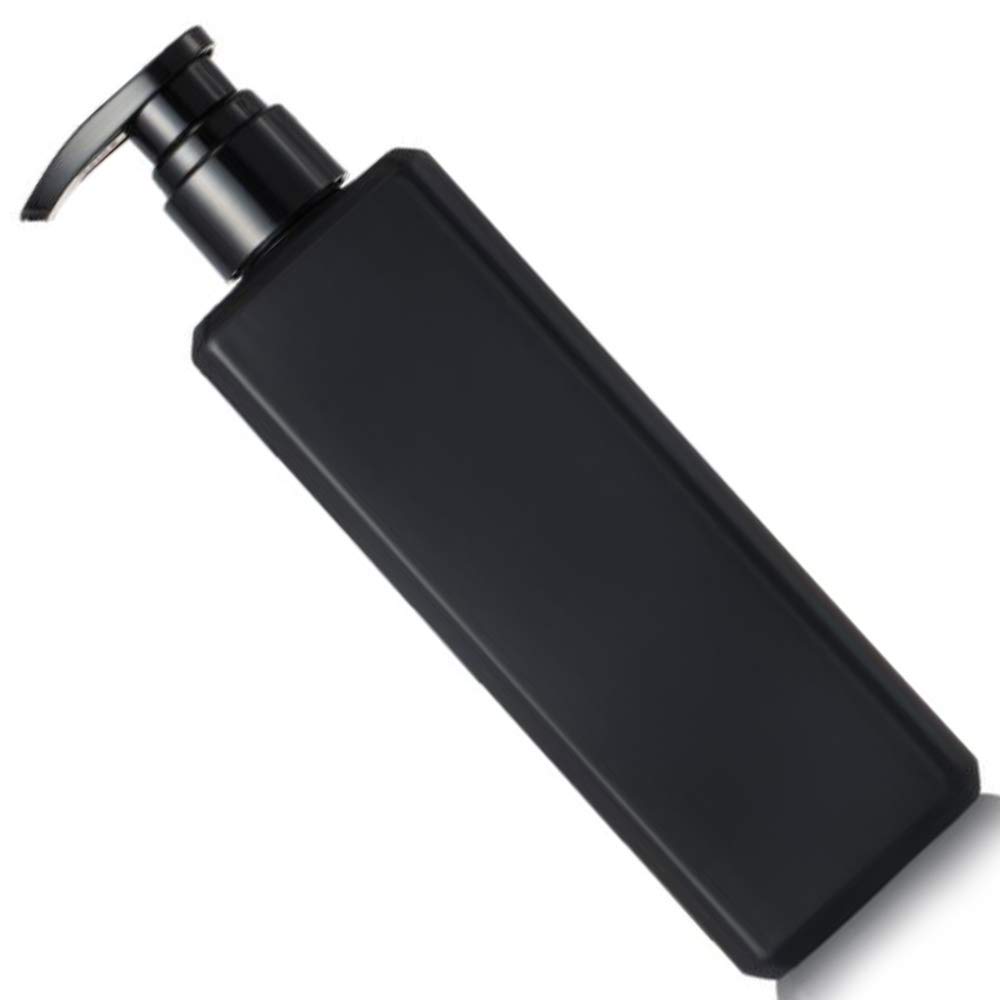 Plastic Pump Bottle Pump Refillable Empty Bottle Lotion Dispenser Container for Liquid Shampoo Lotions Soap Dispenser Kitchen Bath 500ml Black