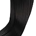 SEIKEA Claw Clip in Ponytail Extension Straight Hair for Women Jaw on 18 Inch - Black