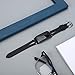 NANW Leather Bands Compatible with Fitbit Charge 4 / Charge 3 / Charge 3 SE, Slim Genuine Leather Band Replacement Accessories Strap Women Man Wristbands, Large Small