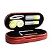 Bissport Glasses cases & Contacts Lens Case Assorted 2 in 1 Travel Kit - Red