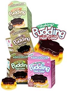 EZN Shaking Pudding Hair Color n Real Milk Hair Dyeing (Pudding -4.1 (Sandy Ash))