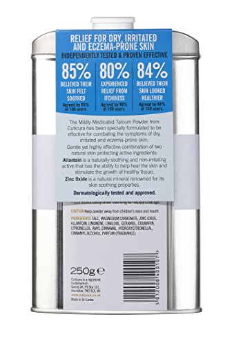 Cuticura Mildly Medicated Talcum Powder (250g)