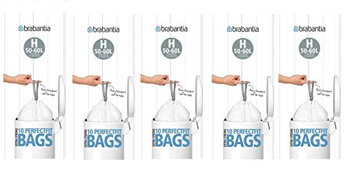 5 x waste bin liners