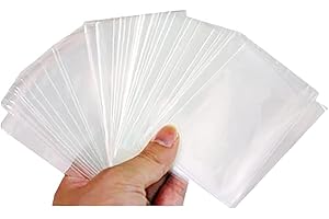 50 Pieces Board Game Card Sleeves Cards or Cards ive Sleeves Board Game Accessories Card Sleeves for Board Game, Transparent,