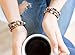 Subherban Essential Oil Lava Rock Diffuser Bracelet - HANDMADE IN THE USA - Aromatherapy Gemstone Bracelets for Women - Relaxation Gift for Women