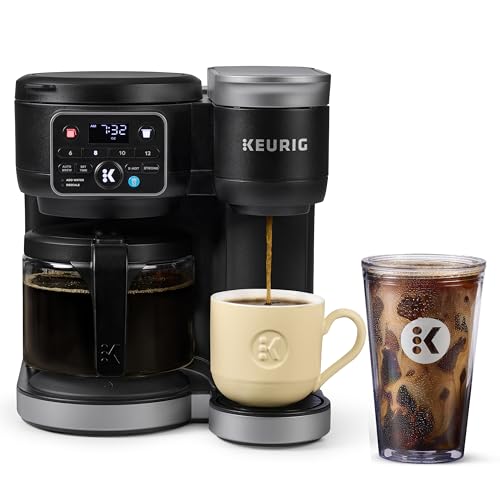 Keurig K-Duo Single Serve K-Cup Pod & Carafe Coffee Maker, Black Keurig K-Duo Single Serve K-Cup Pod & Carafe Coffee Maker, Black