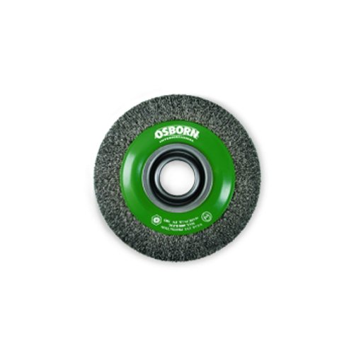 Osborn 9902522162 - Cepillo circular acero de alambre ondulado con agujero multieje y filamento de Ø 0.30 mm (100x20x23)