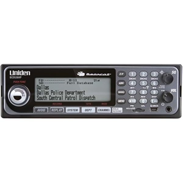 Uniden BCD536HP HomePatrol Series - Fase digital