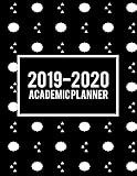 2019-2020 Academic Planner: Art Black Book, 8.5