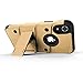 ZIZO Bolt Series for iPhone XR Case with Screen Protector Kickstand Holster Lanyard - Gold & Black