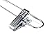 Quality Chrome Pant & Skirt Hanger Set - 8-Pack with 360-Degree Swivel Hooks - Durable, Anti-Rust Hangers for Clothes, Jeans & Trousers