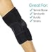 Vive Elbow Brace - Tennis Compression Sleeve - Wrap for Golfers, Bursitis, Left or Right Arm - Tendonitis Support Strap for Golf, Men and Women - Epicondylitis and Sports Recovery