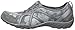 Skechers Sport Women's Breathe Easy Artful Fashion Sneaker, Charcoal/Gray Mesh/Charcoal Suede, 7 M US