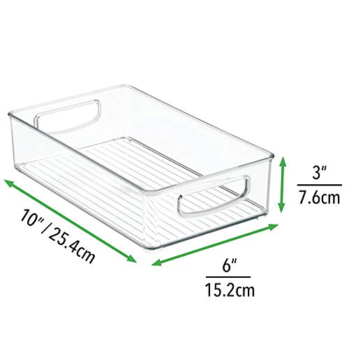 6 mDesign+Plastic+Kitchen+Cabinet+Refrigerator