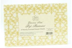 HIGH MAINTENANCE Glamorous Scented Drawer Sheets by Tyler Candles