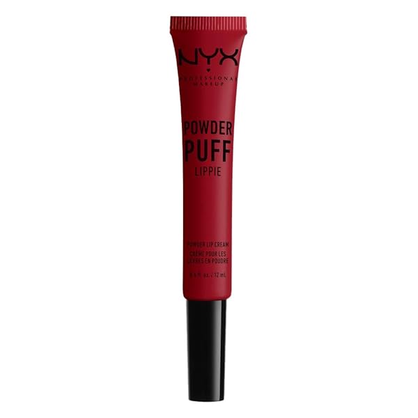 NYX PROFESSIONAL MAKEUP POWDER PUFF LIPPIE LIP CREAM, LIQUID LIPSTICK – GROUP LOVE (TRUE RED)