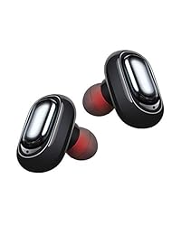 YUUXII Wireless Earbuds-True Wireless Earbuds Bluetooth 5.0-Wireless Headphones-TWS Mini in Ear Wireless Headphones 3D Stereo Sound-Wireless Stereo Headset (Black)