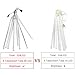 Falling Rain Lights 11.8 inch 8 Tube 192 LEDs, Meteor Shower Lights Waterproof, Icicle Snow Fall String Cascading Lights, Christmas Lights for Holiday Party Wedding, Garden Decoration (Colorful)