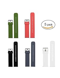 Para Xiaomi amazfit bip Band, lamshaw Milanese Loop de malla de acero inoxidable magnético correa de repuesto para XIAOMI huami amazfit bip joven reloj