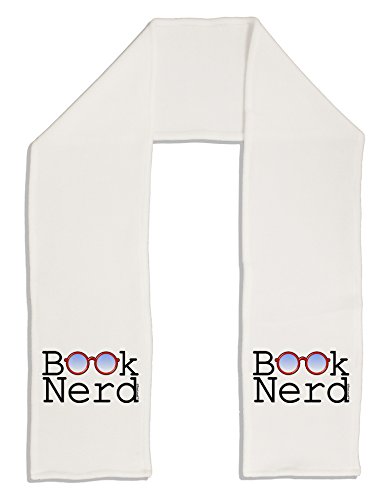 TooLoud Book Nerd Adult Fleece 64" Scarf