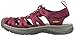 KEEN Women's Whisper Closed Toe Sport Sandals, Beet Red/Honeysuckle, 8