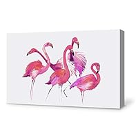 Canvas Wall Art Watercolor Animal Canvas Prints Home Artwork Decoration for Living Room,Bedroom - 12x18 inches