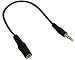 YCS Basics 3.5mm Smartphone TRRS Headset to TRS Headphones Adapter (Removes The Microphone Channel)